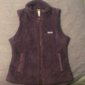 Patagonia Purple fuzz vest